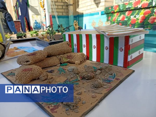 آماده‌سازی دبیرستان هاجر بیرجند برای استقبال از شهید گمنام 