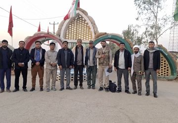 سومین روز راهیان‌نور کاروان پسران جنوب کرمان