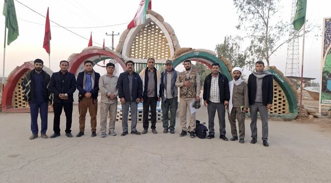 سومین روز راهیان‌نور کاروان پسران جنوب کرمان