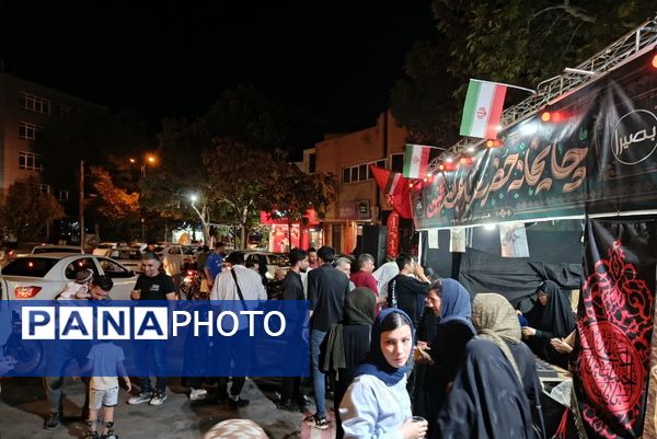 برپایی موکب دختران بصیرا در بجنورد 