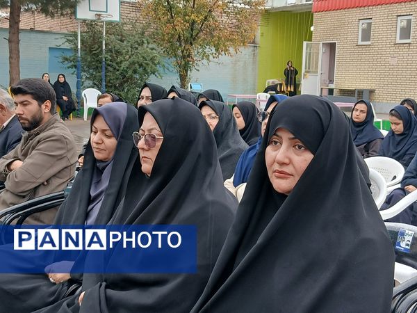 مراسم شهادت حضرت ام البنین در دبیرستان فاطمیه 