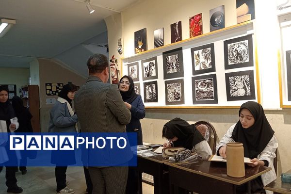 بازدید از هنرستان آفرینش پردیس