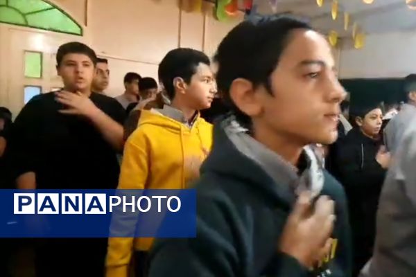 مراسم عزاداری حضرت فاطمه زهرا (س)در دبیرستان هیأت امنایی رازی