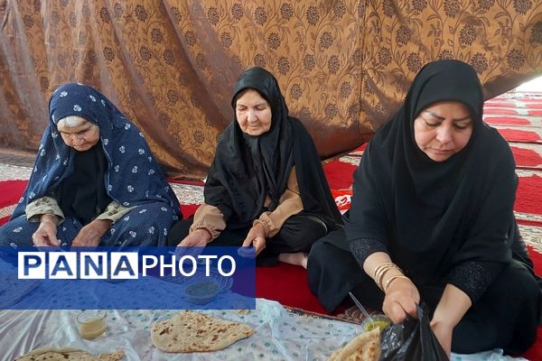 برگزاری مراسم عزاداری صبح عاشورا در روستای جعفرآباد بوانات