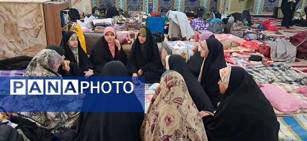 برگزاری آیین اعتکاف در مصلی رشت