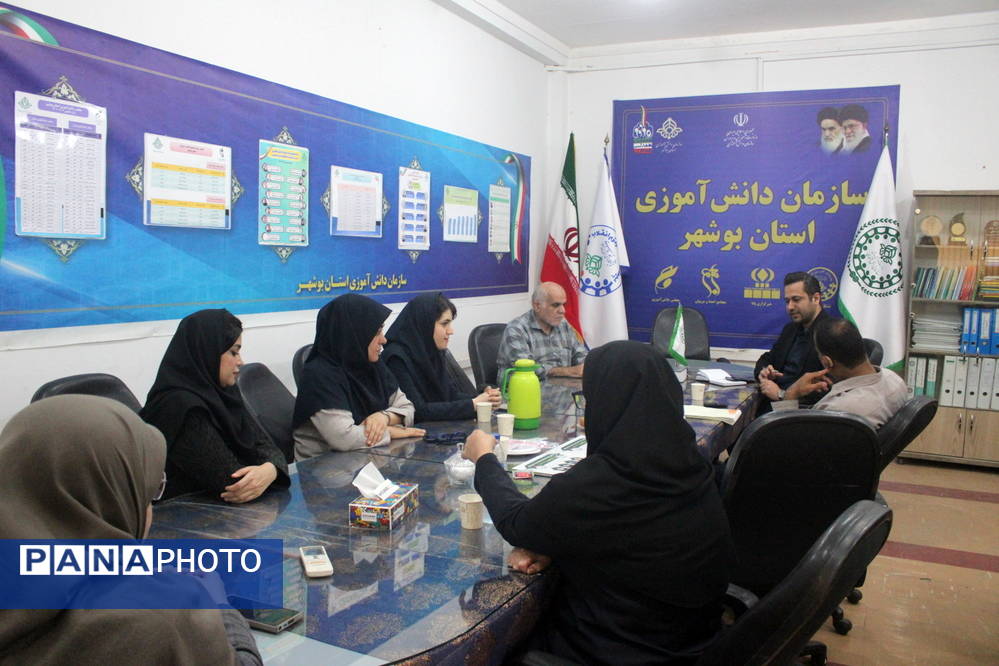 جلسه شورای برنامهریزی سازمان دانشآموزی استان بوشهر