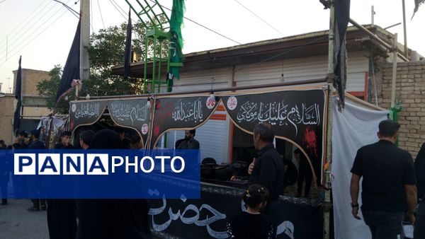 هیات‌ عزاداری‌ در شهر وردنجان‌‌ 