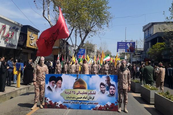 راهپیمایی روز قدس در قائمشهر