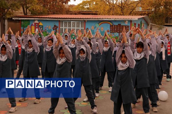 صبحگاهی از جنس شادی و نشاط