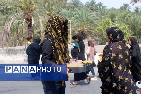 موکب پذیرایی مدافعان حریم ولایت در حاجی‌‌‌آباد