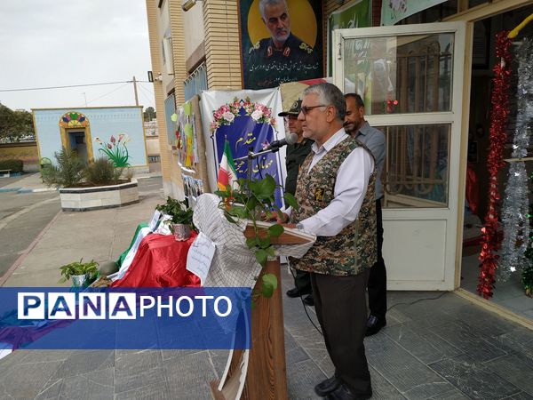 جشن آغاز سال تحصیلی جدید در دبیرستان نمونه ایمان 