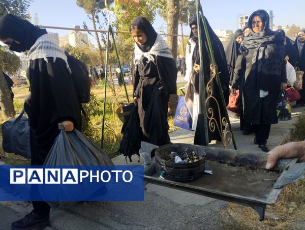 اعزام دانش‌آموزان دبیرستان‌های دخترانه شهرستان شیروان دوره متوسطه دوم به اردوری راهیان نور مناطق جنوب کشور
