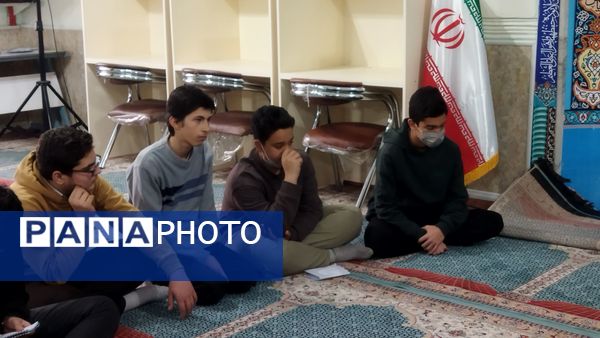 آموزش مداحی در دبیرستان شاهد ابوذر غفاری نیشابور 