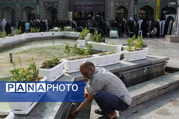 نماز عید سعید قربان در حرم حضرت عبدالعظیم حسنی (ع) شهرری
