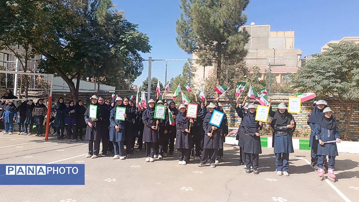 المپیاد ورزشی در دبیرستان کوثر فرهنگیان