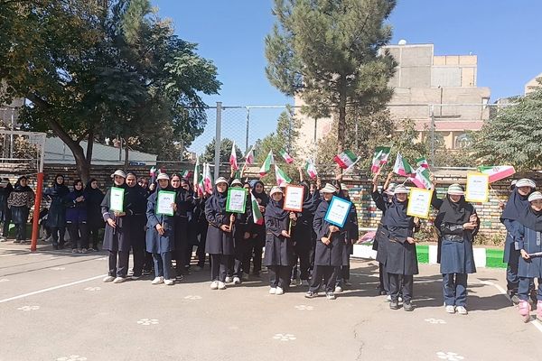 المپیاد ورزشی در دبیرستان کوثر فرهنگیان