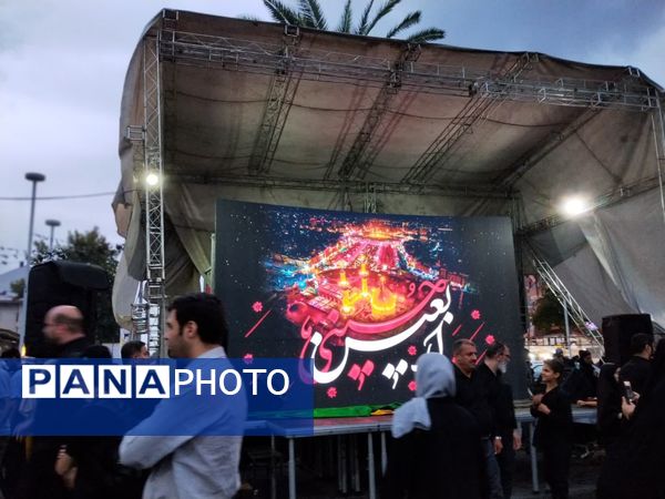 راهپیمائی بزرگ جاماندگان اربعین حسینی در رشت