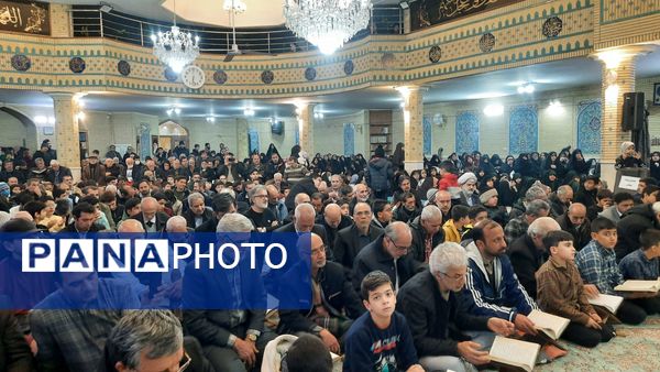 محفل قرآنی با تأکید بر نقش معنویت در امنیت اجتماعی