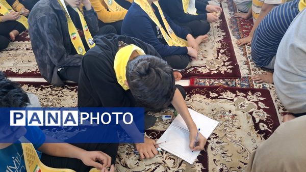 اعتکاف دانش‌‌آموزی شهرستان میناب 