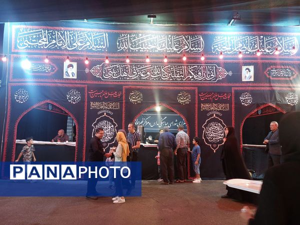 برپایی موکب پذیرایی آموزش و پرورش ناحیه 2 از زائران پیاده رضوی