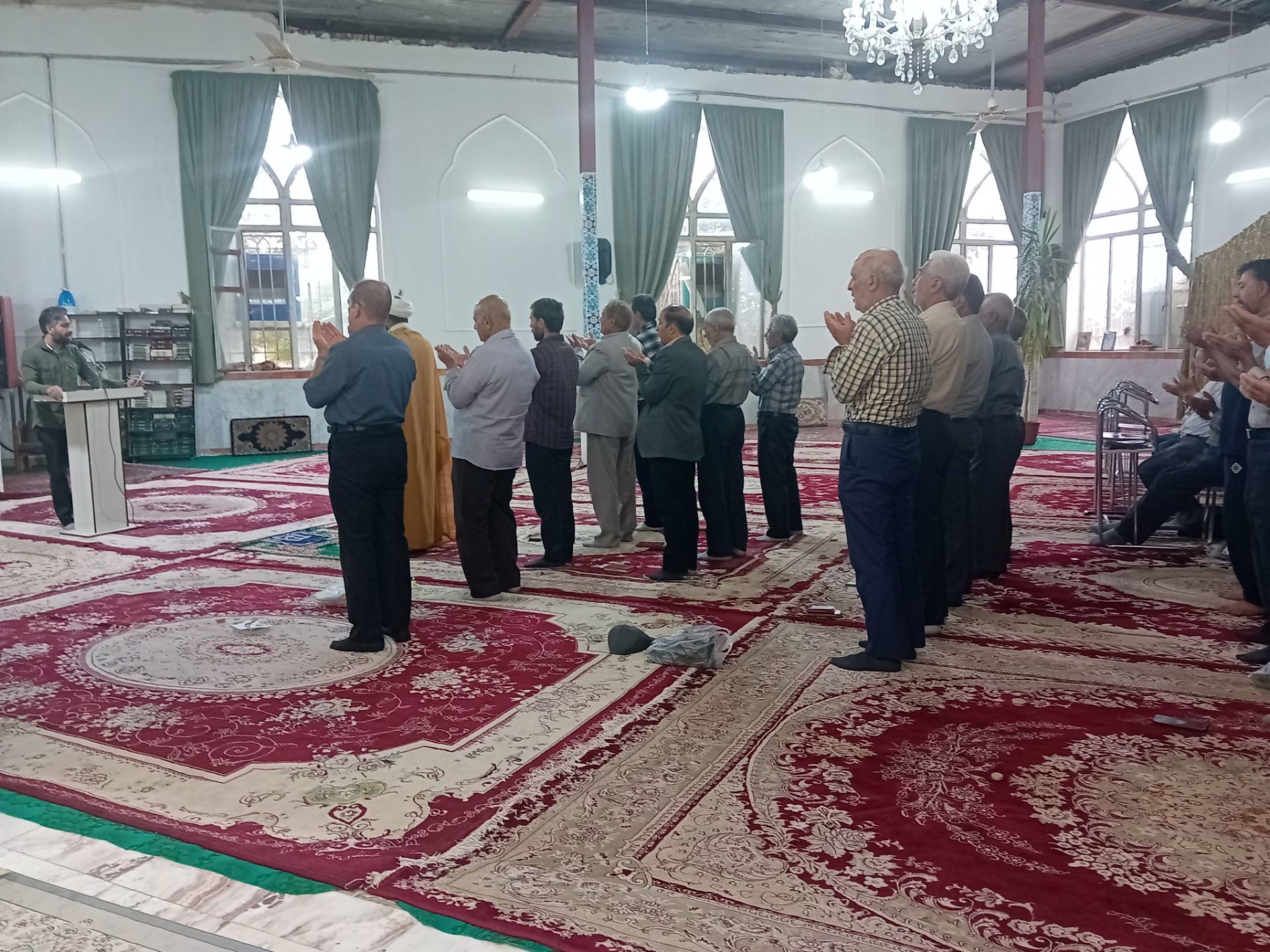 نماز عید قربان در امامزاده سید محمد(ع)کاشمر