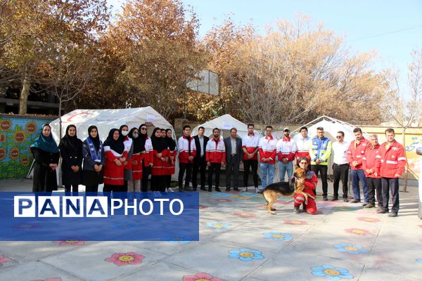 برگزاری مانور زلزله در سملقان