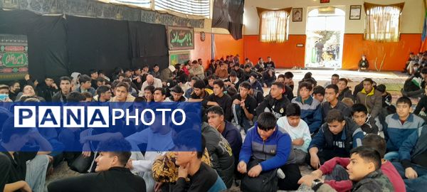  مراسم عزاداری وفات حضرت ام البنین در هنرستان محمودیه خیامی 11