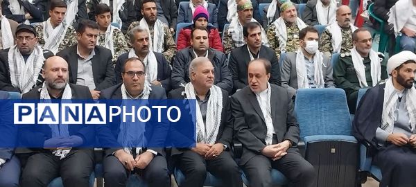 گردهمایی بزرگ بسیجیان در اسدآباد با حضور نمایندگان مجلس و امام جمعه