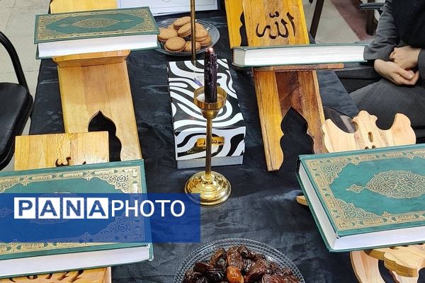 برپایی محافل انس با قرآن یادبود سیدحسن نصرالله در مدارس رودهن 