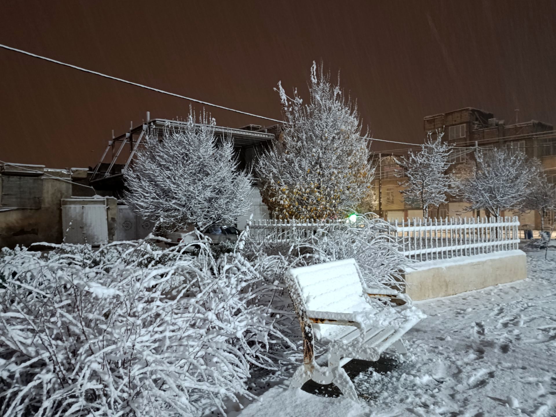 ورود باشکوه زمستان به نیشابور 