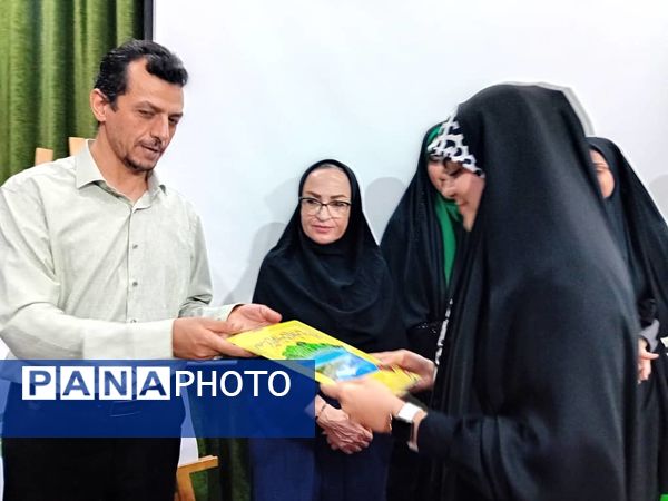 آیین اختتامیه طرح اوقات فراغت و جشن بیعت در کانون فرهنگی تربیتی رضوان محمودآباد