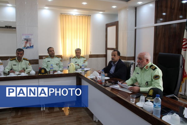 نشست خبری فرمانده انتظامی استان بوشهر با اصحاب رسانه 