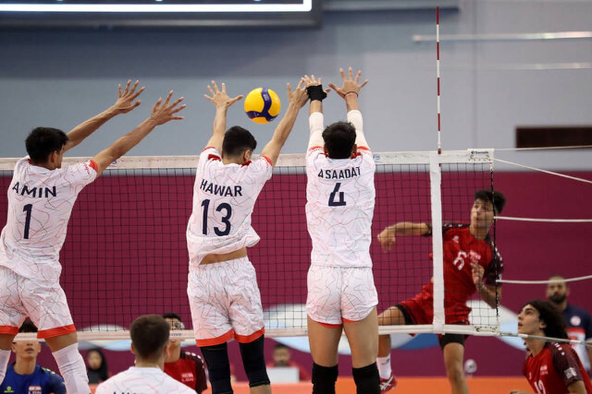 پیروزی نوجوانان والیبال ایران در قهرمانی آسیا