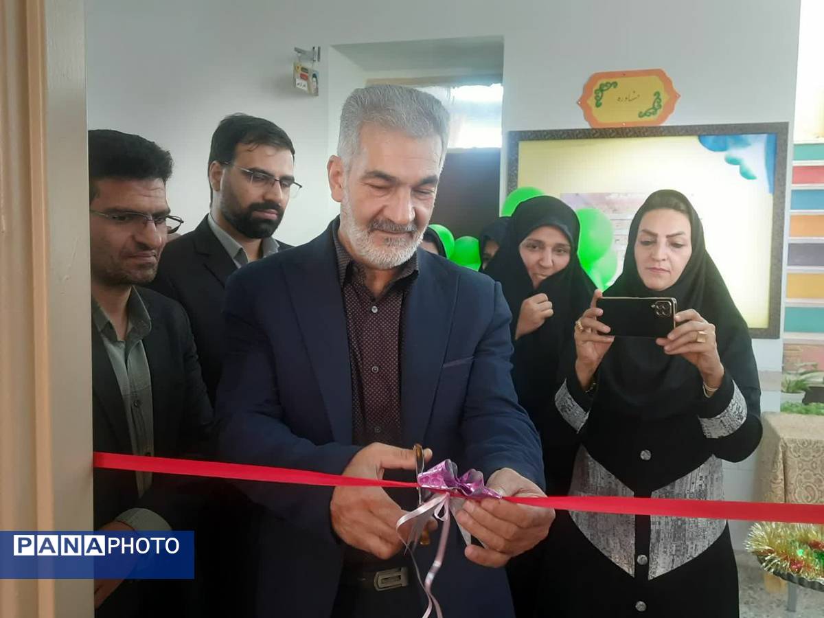 افتتاح کلاس بهداشت در دبستان پسرانه قمر بنی هاشم شهرستان زارچ
