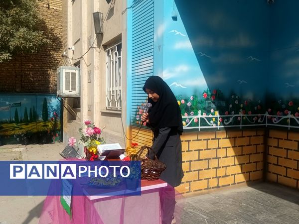 مراسم ولادت حضرت زینب و روز پرستار در دبیرستان میرزا جعفر سروقد 