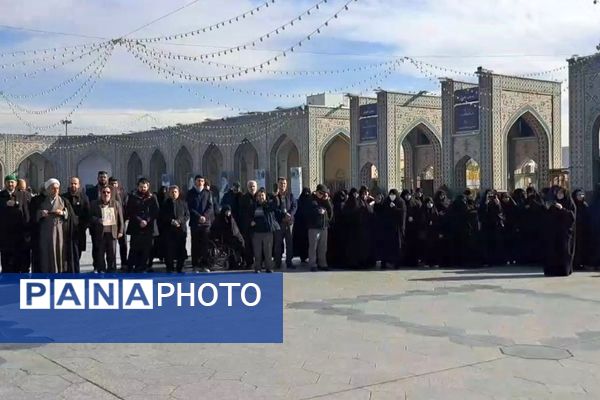 تشییع جانباز شهید دکتر موسی میرشکار در مشهد