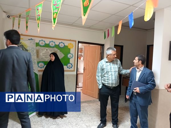 بازدید نماینده معاون آموزش و پرورش کشوری از کانون فرهنگی تربیتی شهید مطهر شهرستان سملقان