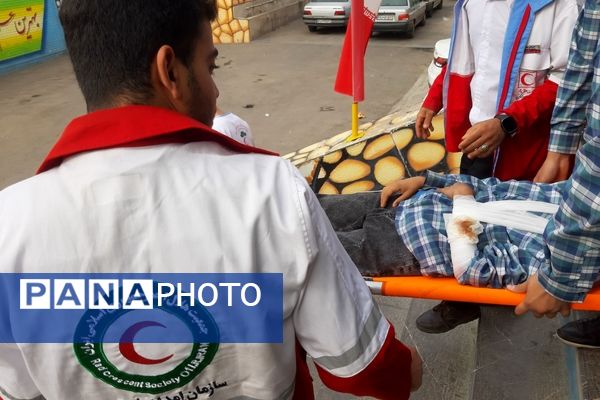 مانور زلزله و ایمنی در مدارس شهرستان ورامین 