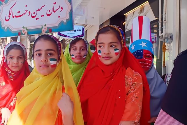 صدای وحدت دانش‌آموزان فارسان در روز ۱۳ آبان 