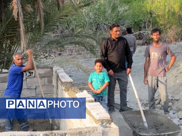 بازدید بخشدار گوهران از روستاهای رینن بزرگ و رینن کوچک