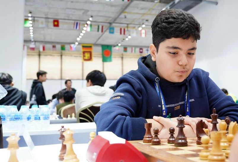 ستاره ۱۲ ساله شطرنج ایران در مسیر افتخارآفرینی جهانی‌/ رهبر: برای طلای جهان و استادبزرگی می‌جنگم