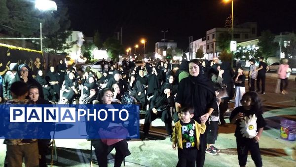 برپایی باشکوه موکب عظیم ریحانه نبی(س) در روستا «هیو» ساوجبلاغ 