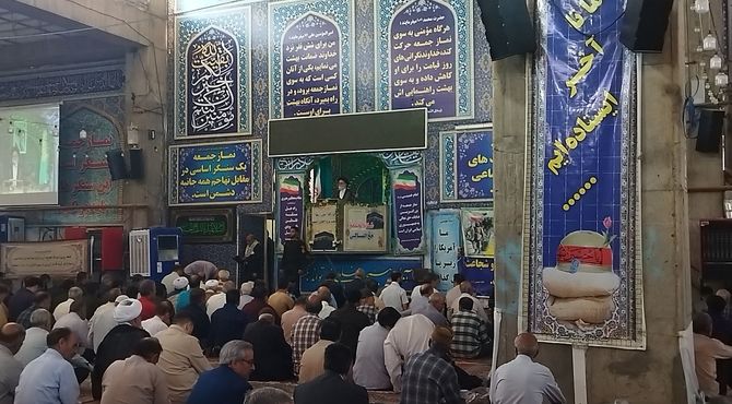 آخرین نماز جمعه شهریور ماه در نیشابور 