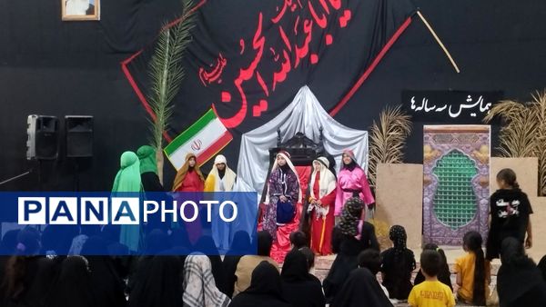 اجرای تئاتر خرابه شام در شهرستان خلیل آباد 