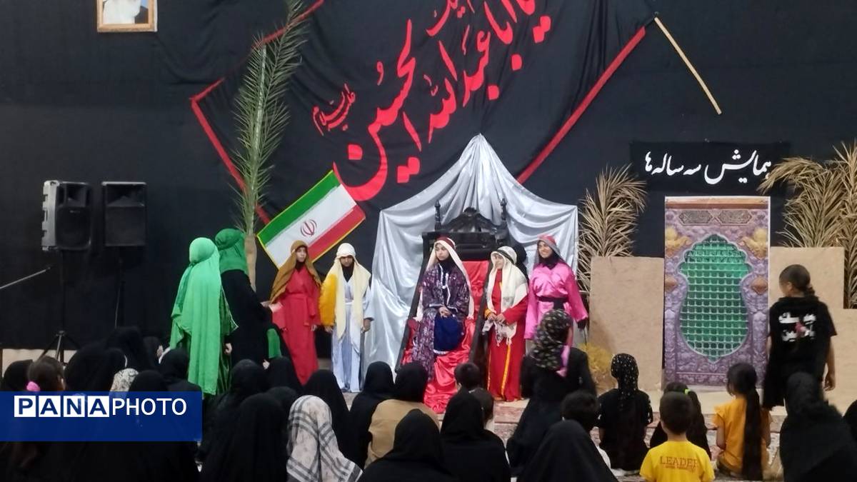 اجرای تئاتر خرابه شام در شهرستان خلیل آباد