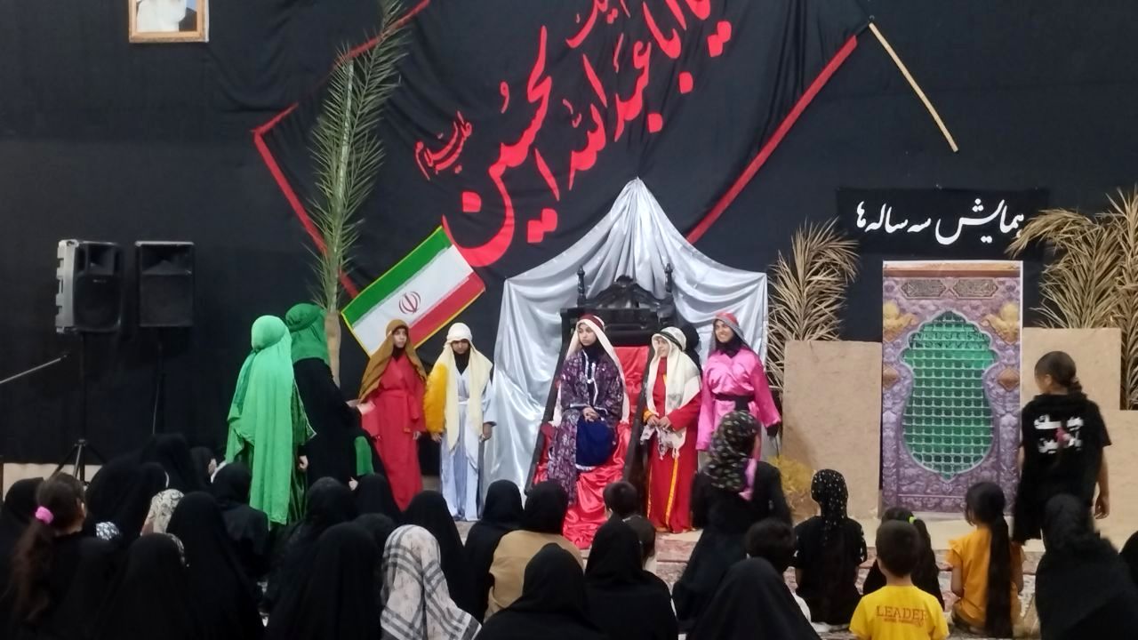 اجرای تئاتر خرابه شام در شهرستان خلیل آباد 