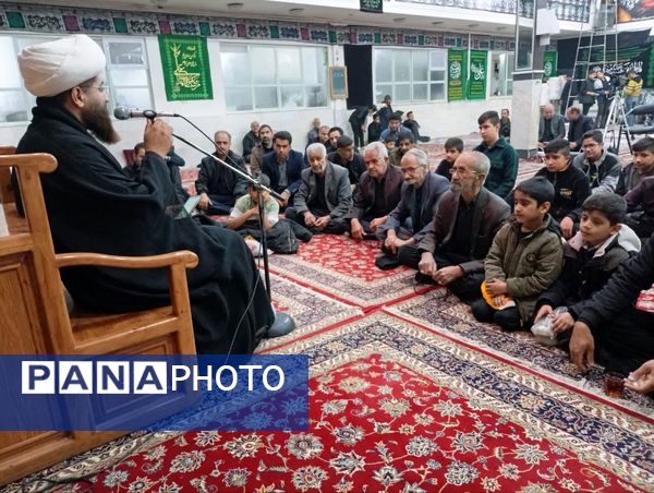 فاطمیه در تکیه حسینی فدافن شور جوانی  شعور دینی