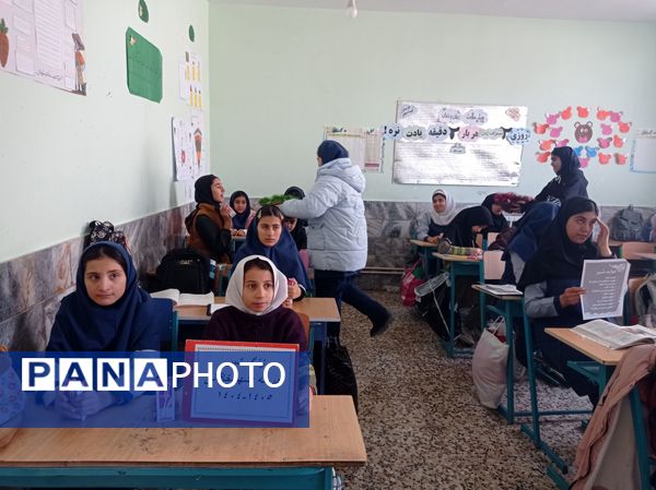 آغاز توزیع شیر در مدرسه شهید خاقانی شهرستان شیروان