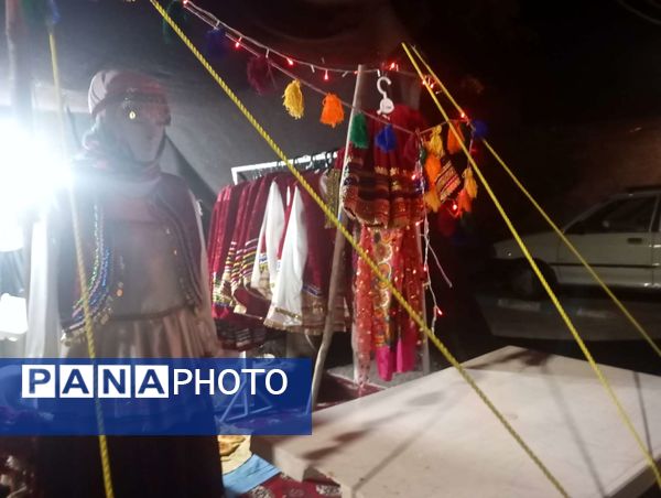  برپایی سیاه چادر بومی محلی در فاروج