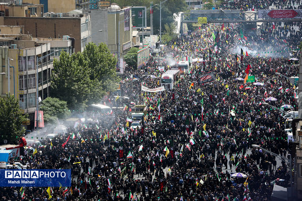 تشییع شهدای اقتدار در تهران - 3